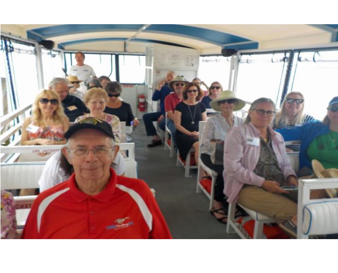 Marjorie Kinnan Rawlings Society Members on boat ride